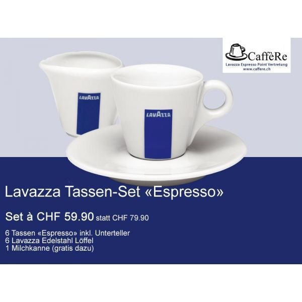 Lavazza «Espresso» Tassen-Set