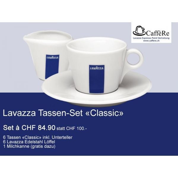 Lavazza «Classic» Tassen-Set